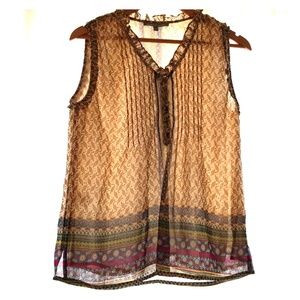 Women's Bohemian Sleeveless Top